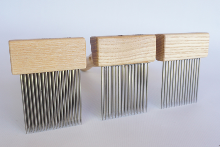 Valkyrie Fine Mini Wool Combs